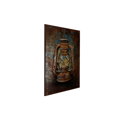 Handmade Coastal Entertainment Wall Decor on Metal