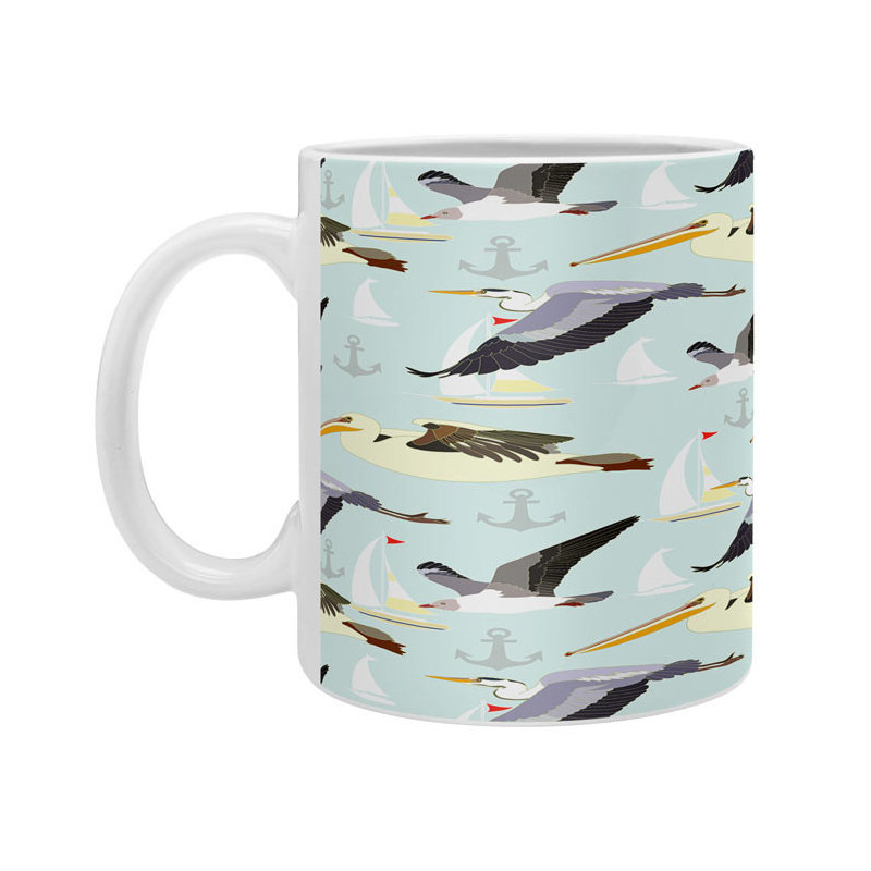 Grande tasse à café à terre