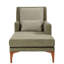 Chaise longue rembourrée Yaphank-1607776549