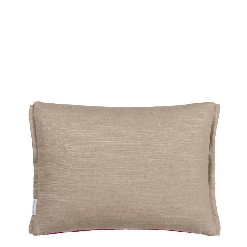 Mazarin Velvet Decorative Pillow, Fuchsia