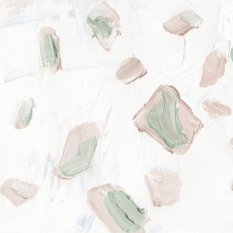 Blushing III by Melissa Wang - Wrapped Canvas Painting, 122cm H x 122cm W