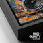 Boombox, impression de musique rétro, impression sur toile encadrée-126032061-126032059