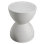 Double Drum Occasional Table hand-moulded in Lime Plaster