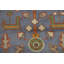 Tapis oriental géométrique 9 x 12