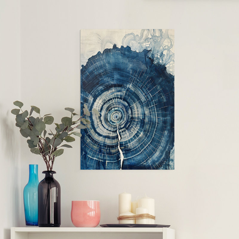 Série ABSTRACT CLXVI - Impression sur toile seulement - NON CADRE, H 18 po x l 12 po