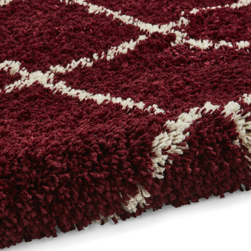 Glynis area rug Machine Woven Rectangle Red, Rectangle 160 x 220cm