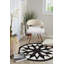 Tapis noir/blanc Arcata