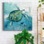 «Island Swim I», reproduction sur toile tendue-1296357486