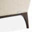 Paris Chic Armless Chaise - Cremini/Espresso