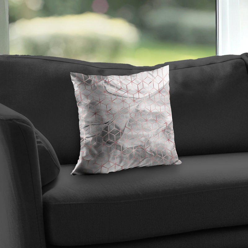 Symmetry Pattern Abstract – Throw Pillow Cover Only, Double-Sided Print, Insert Not Included