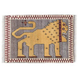 Animal Pictorial lion Hand Knotted 2'X 3'