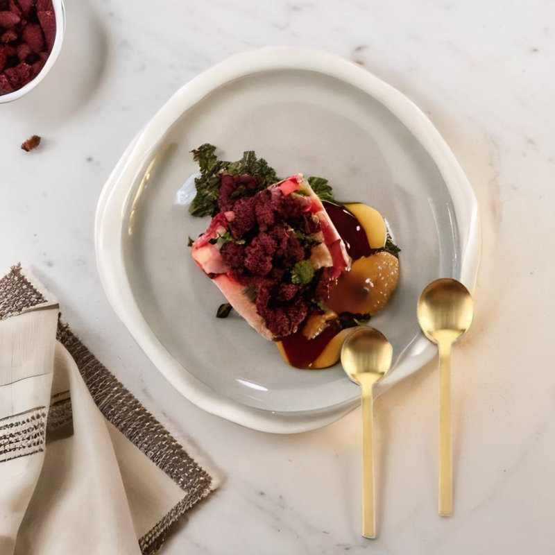 Latitude Run® Livanna Stainless Steel Flatware Set - Service for 4, Gold