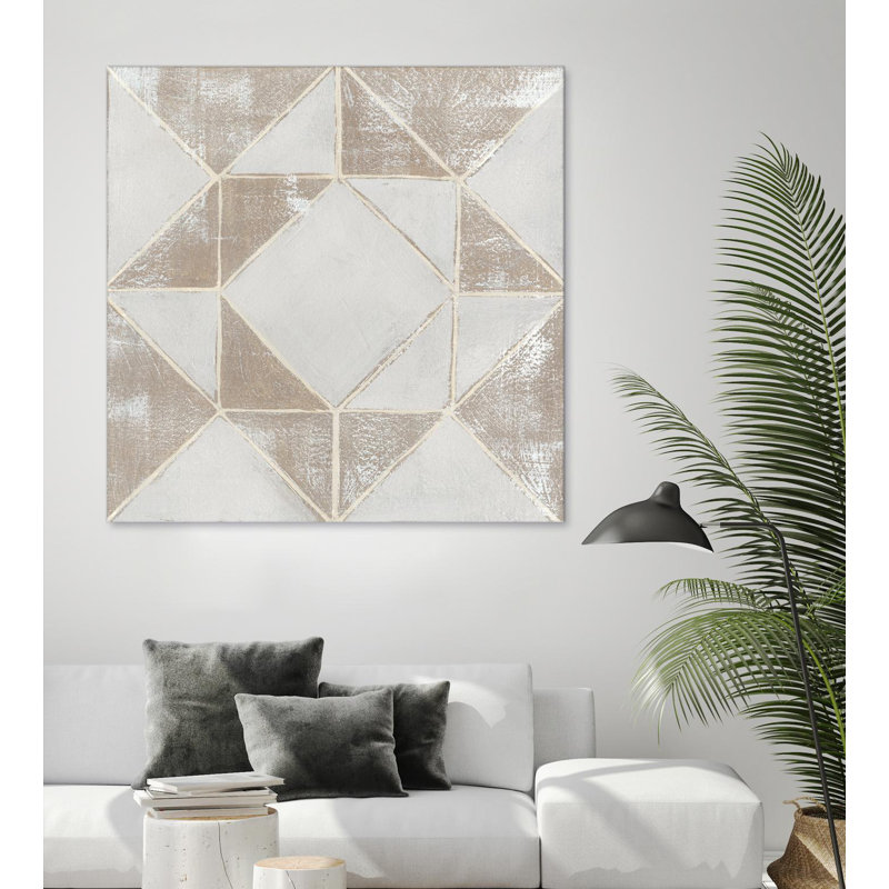«Geometric Veil I» par Grace Popp