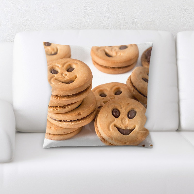 Microsuede Throw Pillow