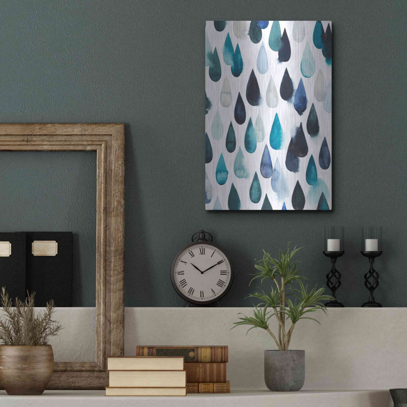 «Water Drops II» par Grace Popp, H 16 po x l 12 po