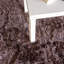 Tapis brun foncé en fausse fourrure Diller-908860377