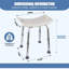 Non-Slip Shower Stool