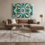 Hawaiian Hawaiian Quilt Motifs, art sur toile gris-1718860682