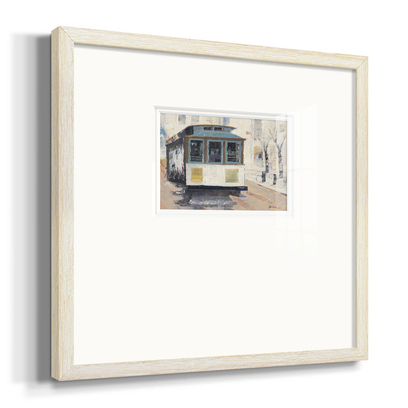 «Cable Town», reproduction encadrée de qualité supérieure, H 17 po x l 17 po x P 1,25 po