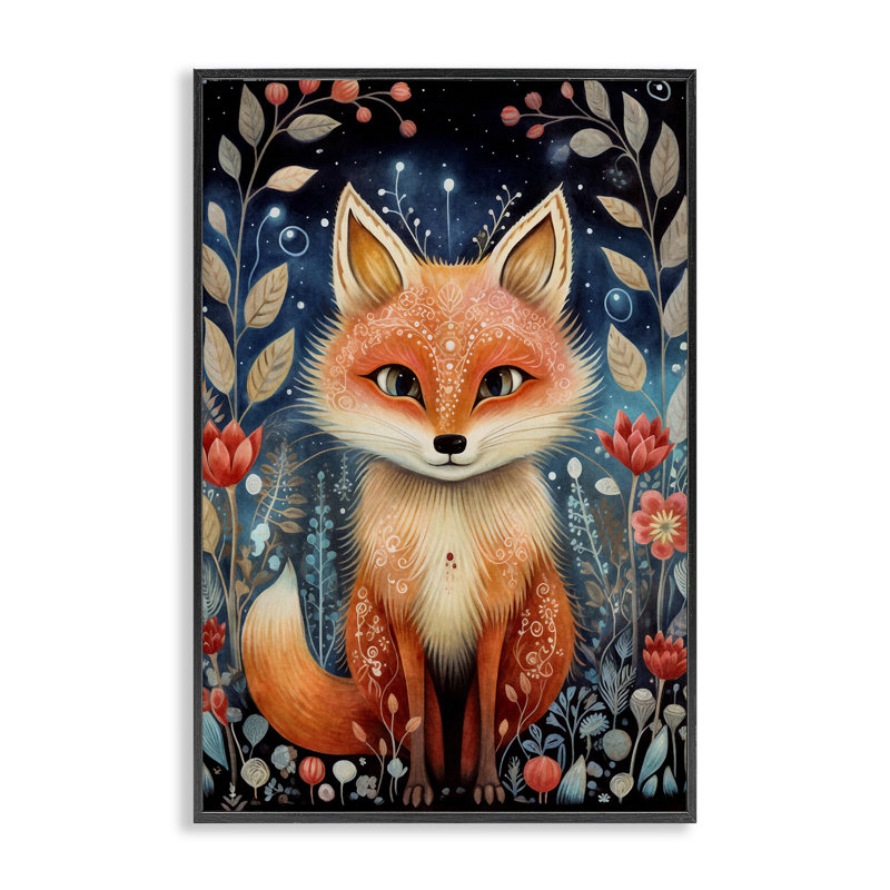 Art de giclée encadrée par Woodland, H 18 po x l 12 po, Giclée encadrée noir minuit