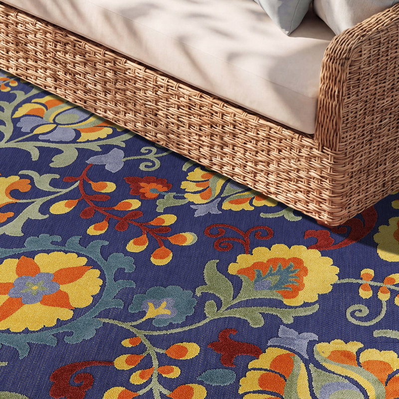 Tapis intérieur / extérieur Isalia, Rectangulaire 2 pi x 3 pi