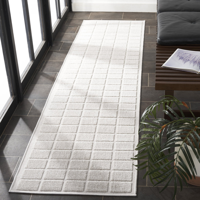 Keymoni Performance Geometric Rug, Runner 2' x 8'