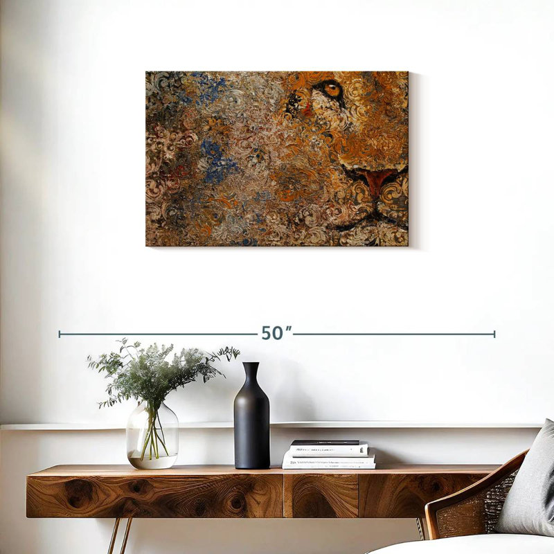 Brampt Barbary Lion, 20" H x 30" W