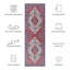Tapis oriental beige / rouille-837893996
