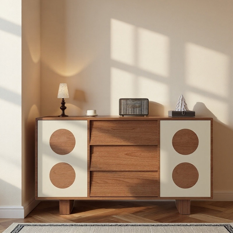 Console scandinave rétro