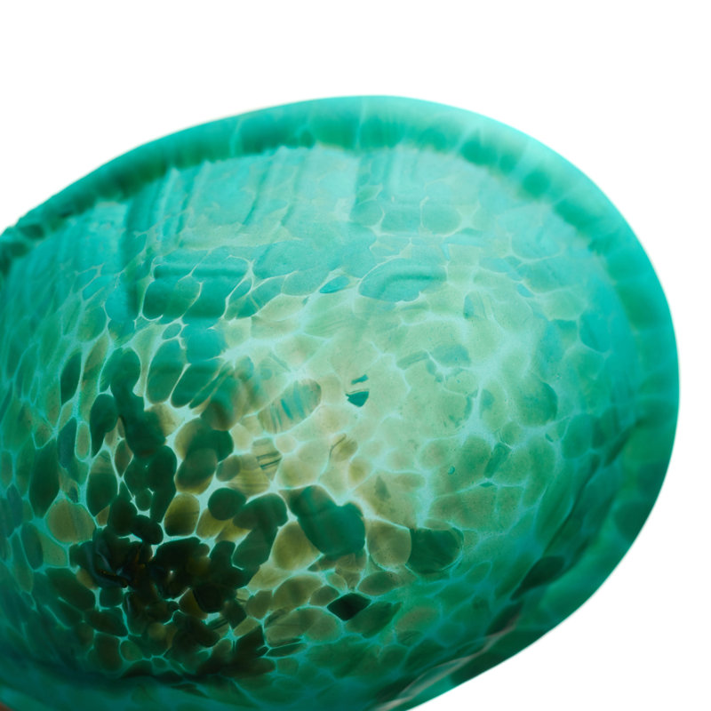 Covedale 4.75"H Glass Turtle Accent Lamp, Blue