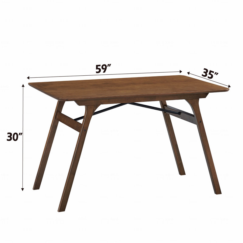 Ensemble 7 pièces de table de salle à manger et de chaises rembourrées