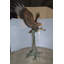Statue de grand aigle qui tombe sur un arbre, bronze, résistant aux intempéries, L 72 po x l 36 po x H 88 po