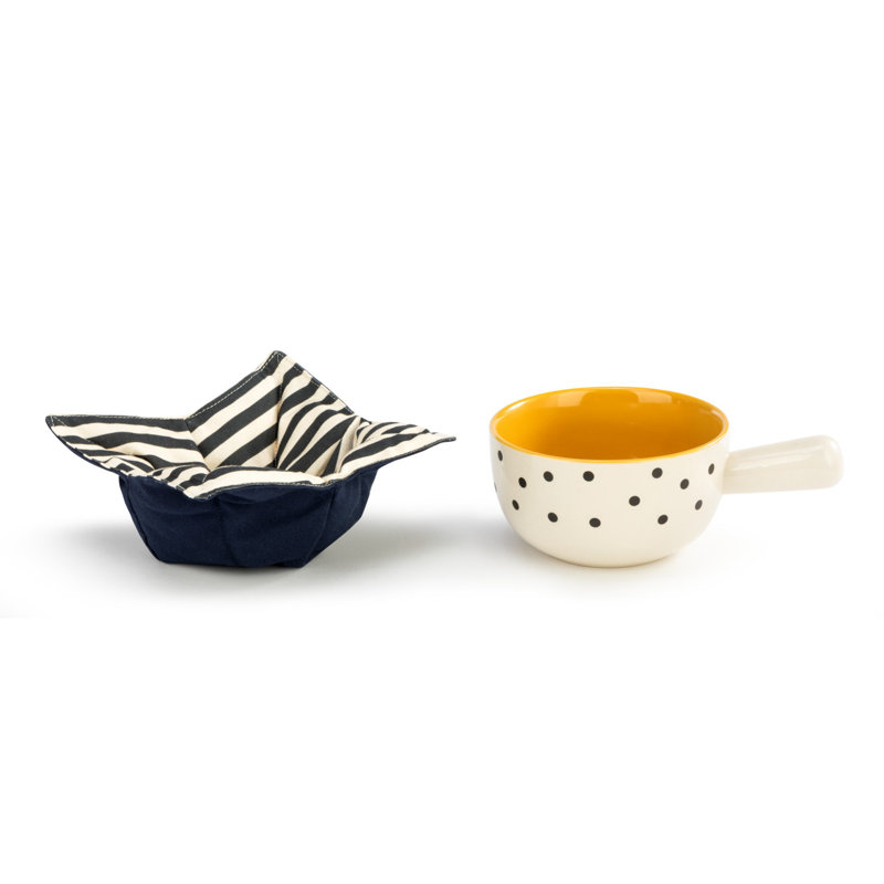 2 Piece Happy Soup Bowl Set