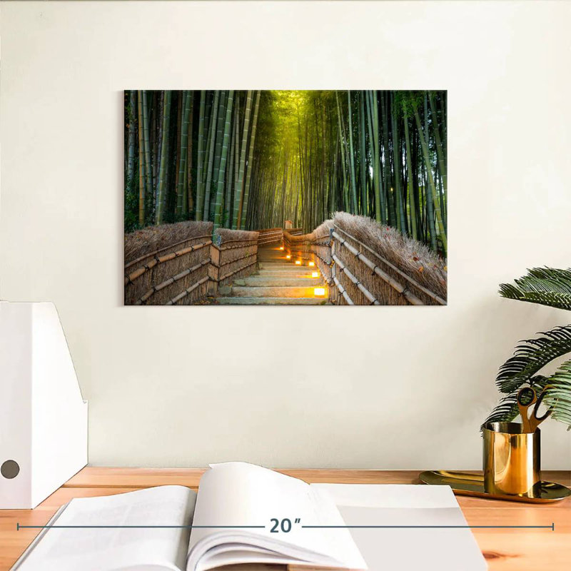 Alvord Scenic Arashiyama Bamboo Forest, H 8 po x l 12 po
