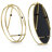 Gold Metal Decor Tray