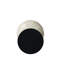 Tables d'appoint en champignon modernes, 40 x 40 x 45 cm, fibre de verre, travertin