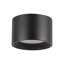 Uma 6-in Black dimmable LED Semi-Flush Mount-994385678
