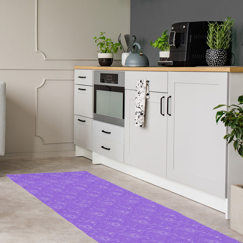 Chenille Toile Indoor Rug, Runner 2'6" x 8'