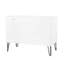 Commode en gris rustique et blanc-1309755032