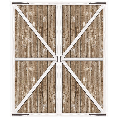 Barn Door Prop - 6' x 5' - Pack of 12