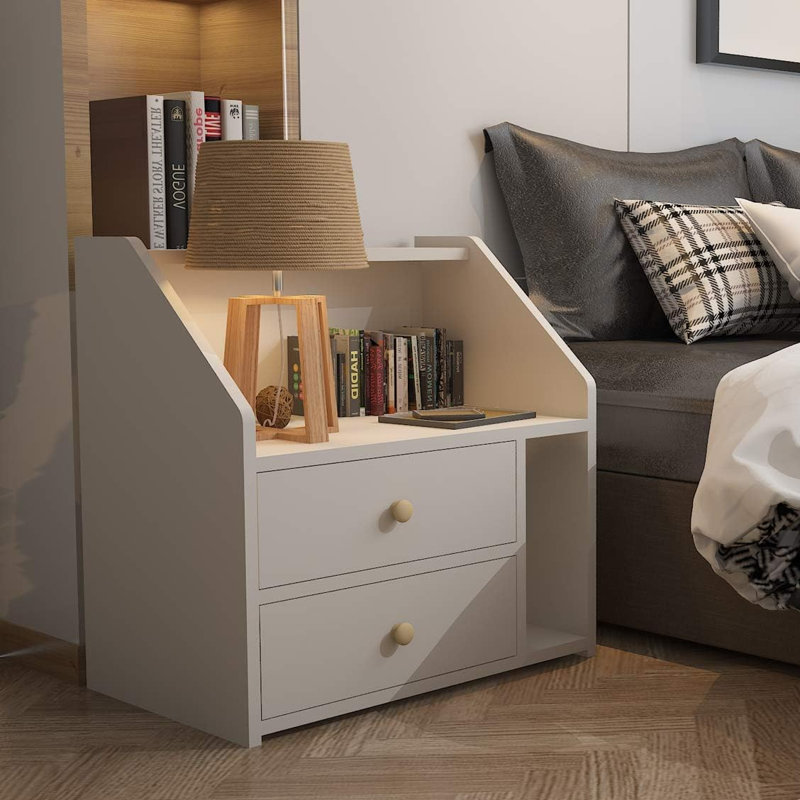 Geneta 51cm W Bedside Table