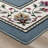 Alminus Symphony Lapis Floral Area Rug-354658746