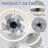 15.7 In Indoor Bedroom Flush Mount Ceiling Fan With Light