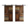 Panelled Wood S Series Double Barn Door with Installation Hardware Kit