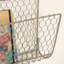 Metal Free Standing Magazine Rack-42680934