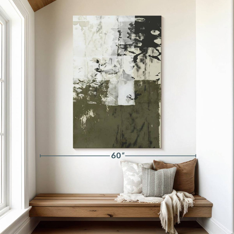 Avery Reflections In Sage I, 51" H x 34" W