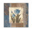 « blue tulip scroll », peinture sur toile tendue-545885564