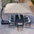 Kappel 10 x 13 Ft Rectangular Tilt Adjustable Curved Cantilever Umbrella with Base-1855523087