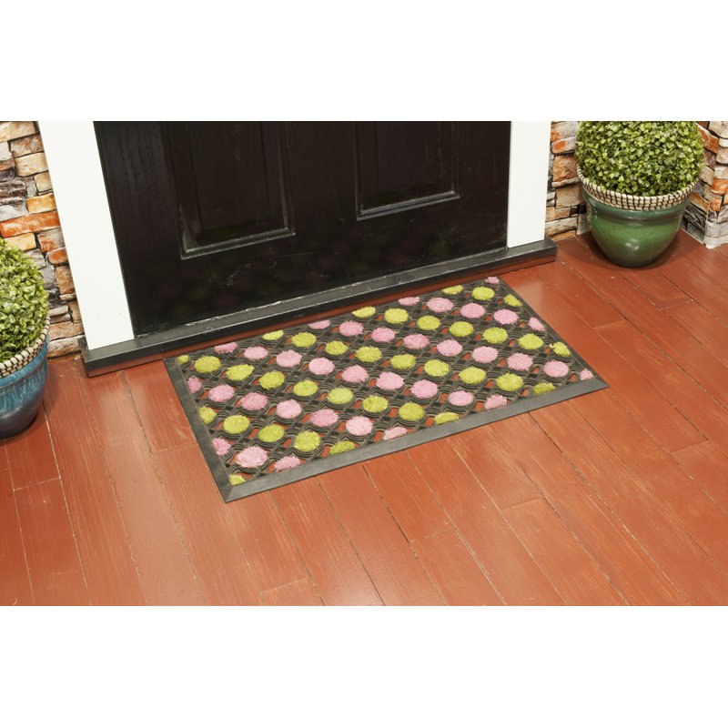Brumley Polka Dots Outdoor Doormat