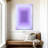 Soft Purple Glow Rectangle Royer-450732770